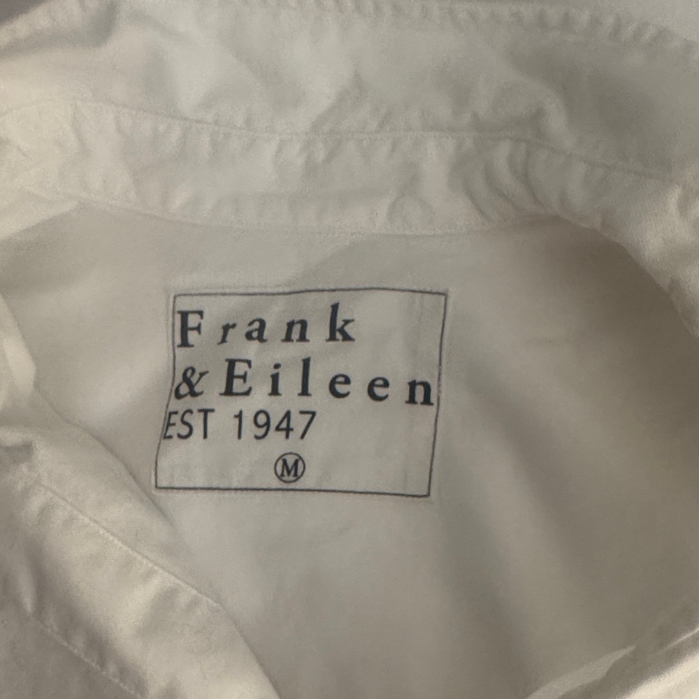 Frank & Eileen White Button Down Shirt
